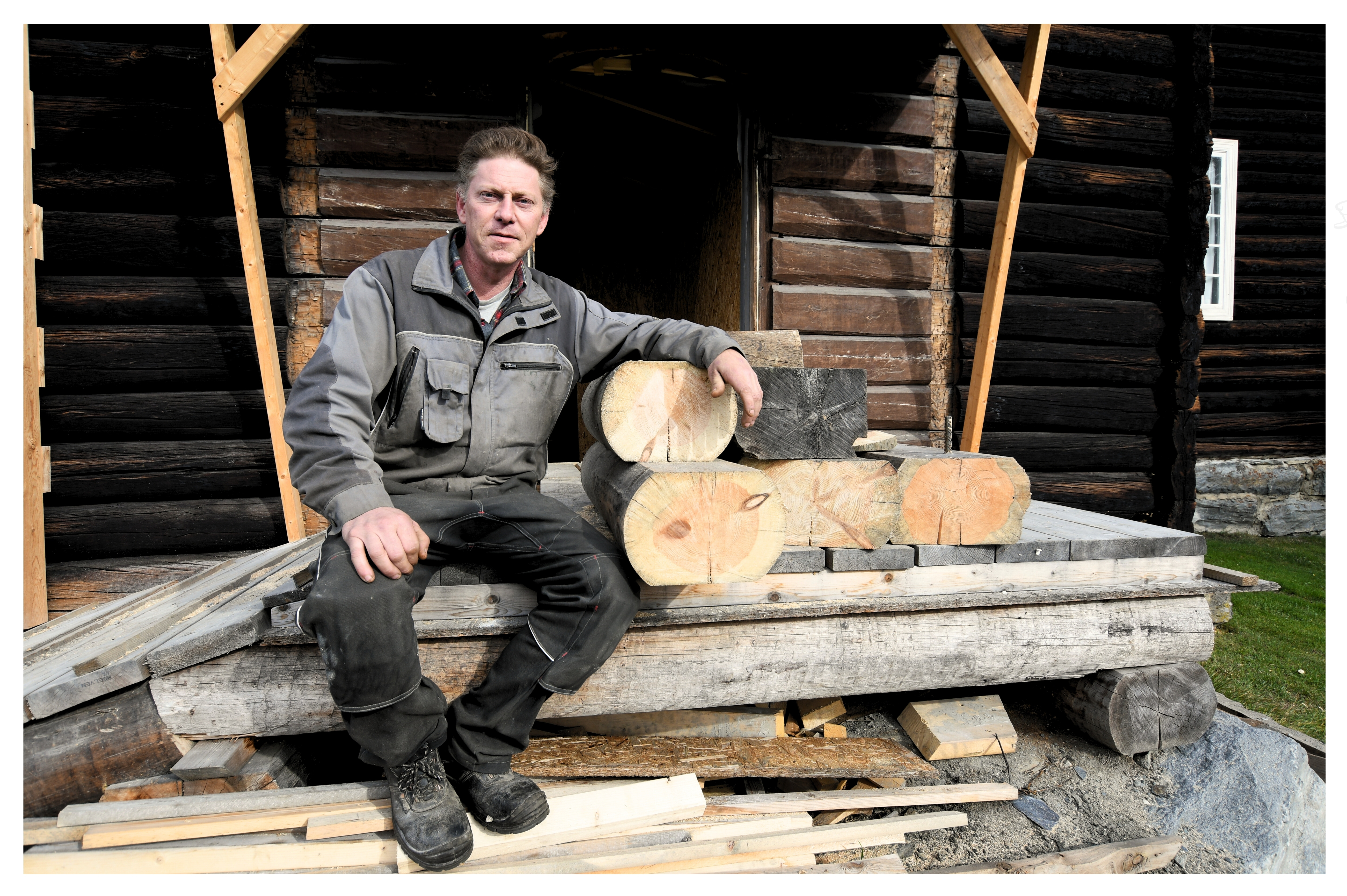 IVARETAKEREN: Bakken har i mange år vært primus motor for i standsetting av flere bygg rundt om i landet