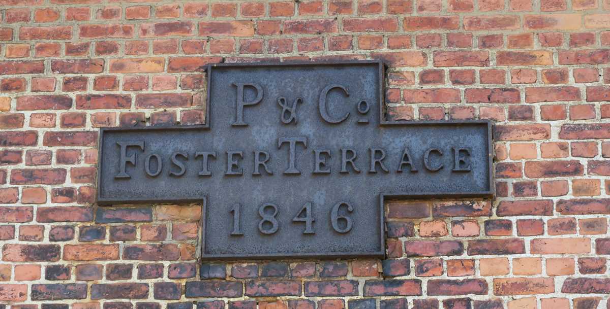 Engelsk inspirert: P & Co. Foster Terrace 1846