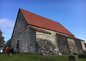 Sakshaug gamle kirke, Inderøy, Trøndelag